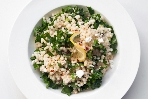 Recipe: Spicy Kale and Lemon Israeli Couscous