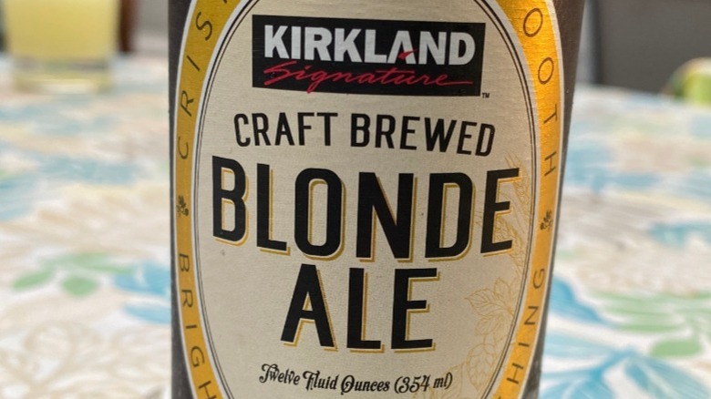 Kirkland Blonde Ale label