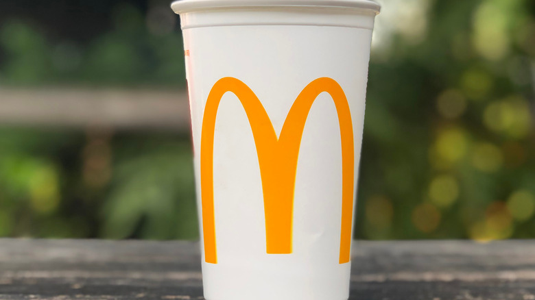 McDonald's soda cup