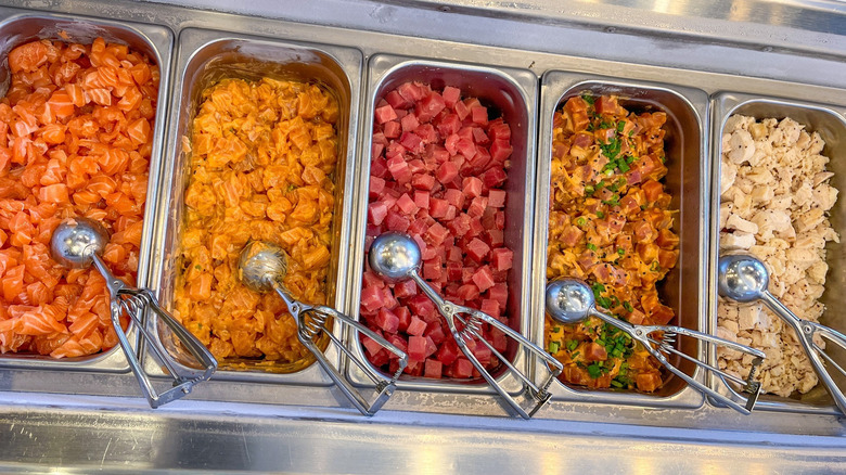 Row of poke proteins