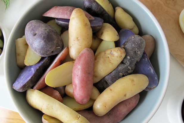 Boiled Fingerling Potatoes