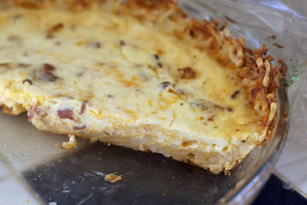 Hash Brown Quiche