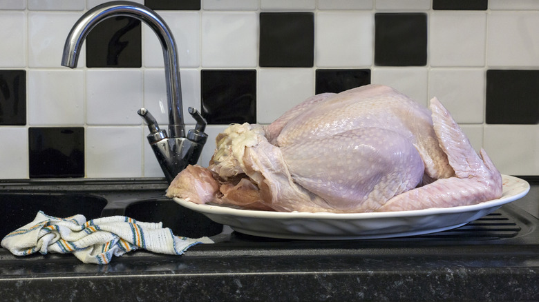 turkey defrosting