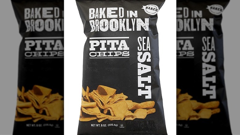 Baked in Brooklyn Pita Chips bags