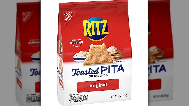 bag of Ritz Toasted Pita Chips 