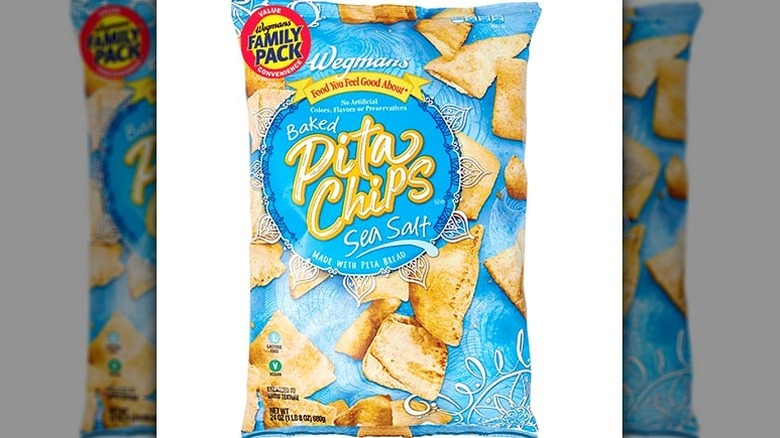 bag of Wegmans Pita Chips