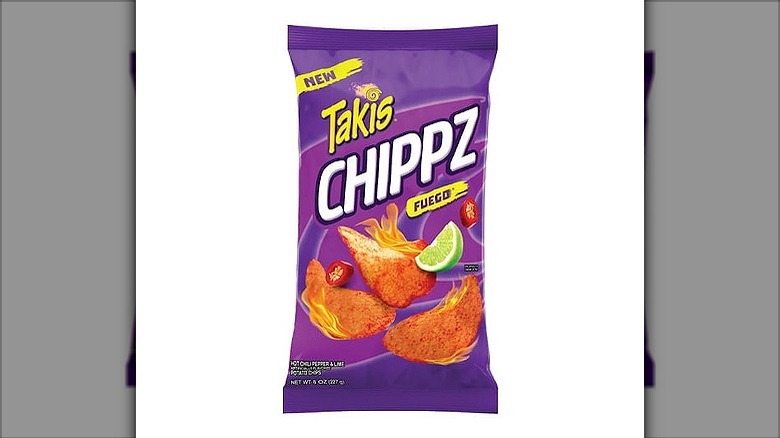 A bag of Takis Chippz