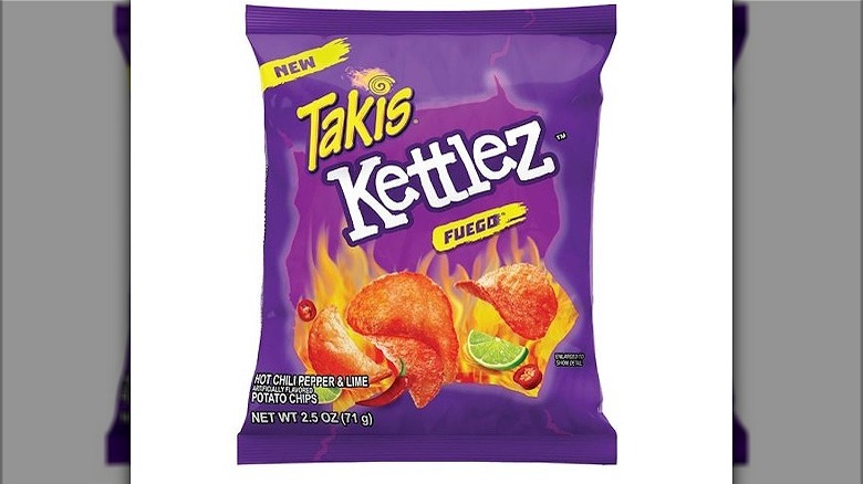 A bag of Takis Kettlez