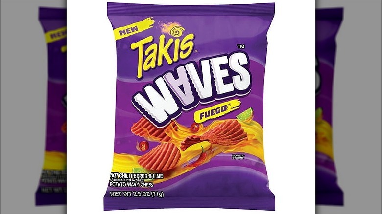 A bag of Takis Waves