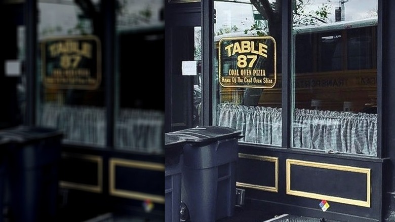 Table 87 store front