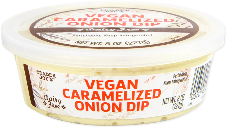 TJ's vegan caramelized onion dip