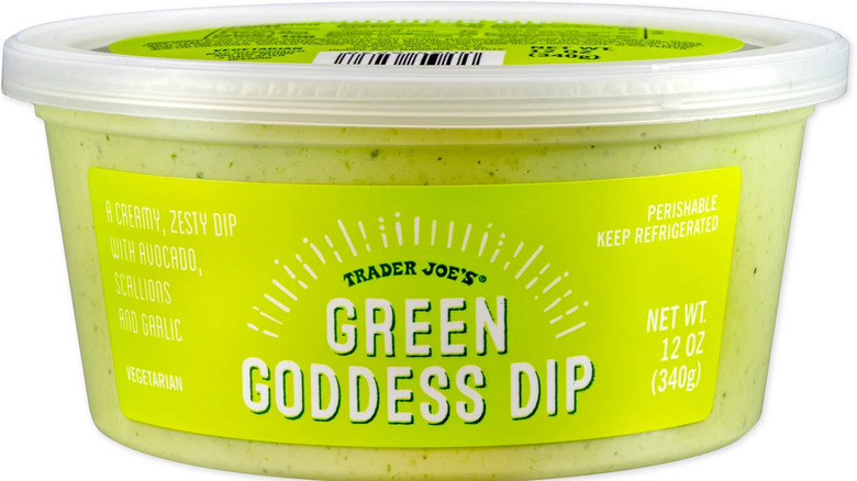 TJ's green goddess dip