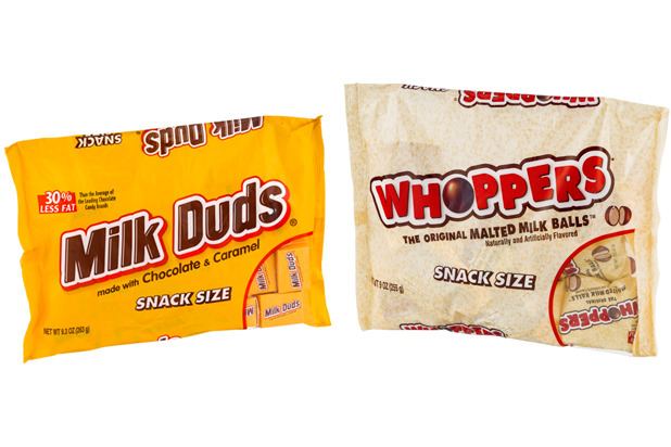 Milk Duds vs. Whoppers