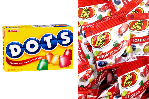 Dots vs Jelly Belly Jellybeans