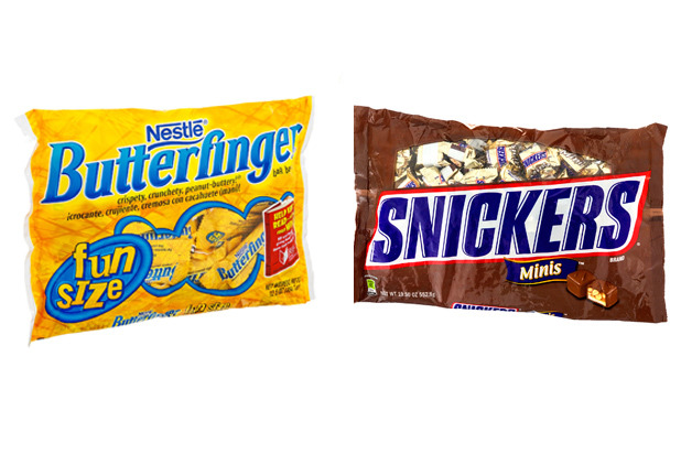 Butterfingers vs. Snickers