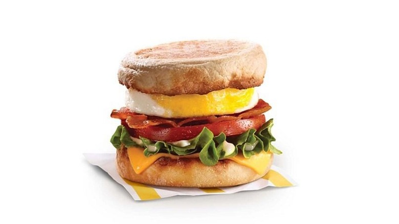 mcdonalds egg blt mcmuffin