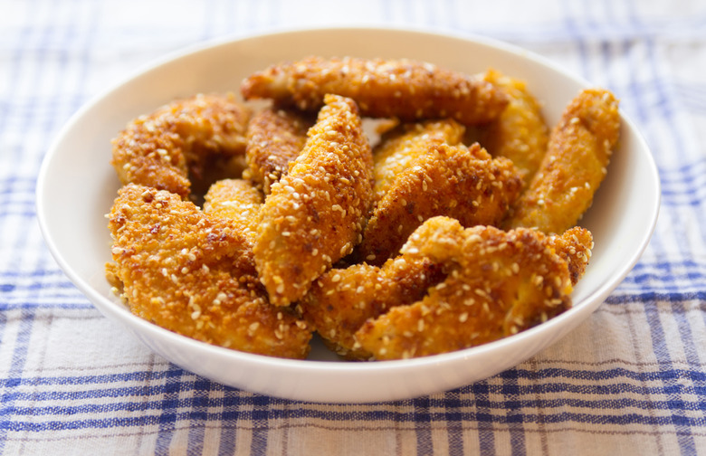 Baked Breaded Chicken Fingers