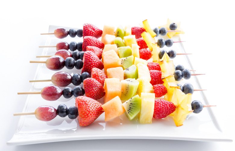 Grilled Fruit Skewers