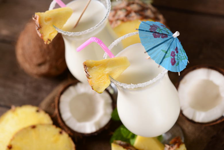 The Pina Colada cocktail recipe