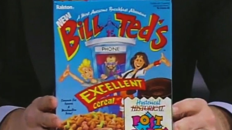 Box of Bill & Ted's Excellent Cereal