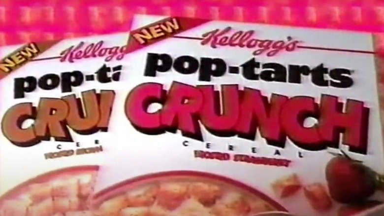 An ad for Pop-Tarts Crunch