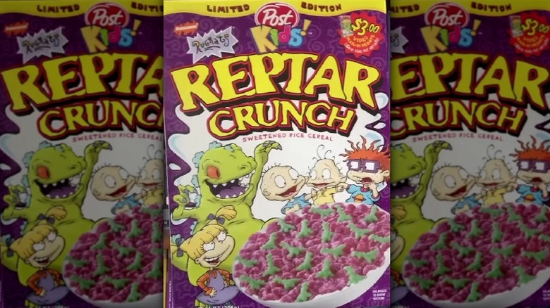 Reptar Crunch cereal