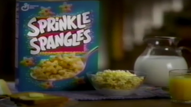 An ad for Sprinkle Spangles