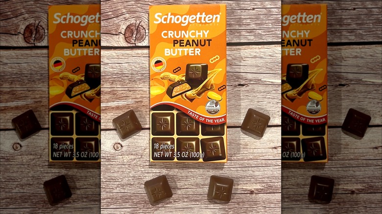 Schogetten Crunchy Peanut Butter chocolate