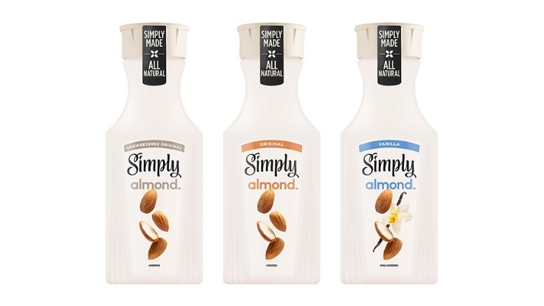 The range of Simply Almond drinks