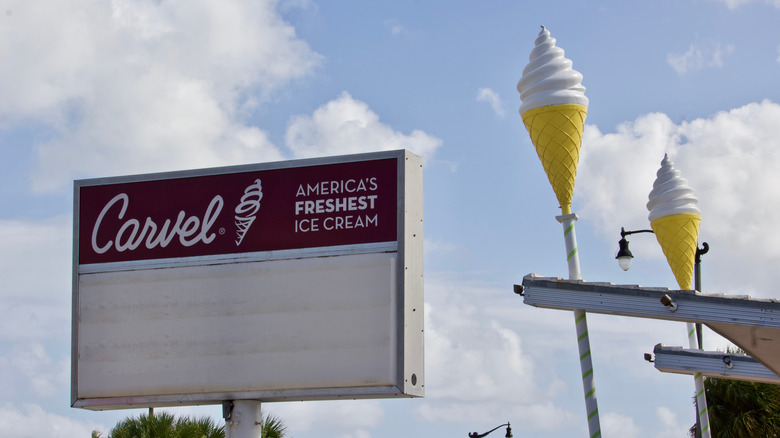 vintage carvel sign