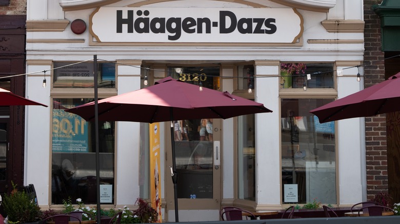 Häagen-Dazs storefront