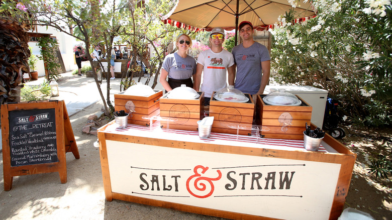 Salt & Straw booth