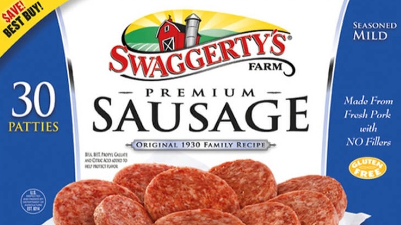 package of Swaggerty's Sausage Patties