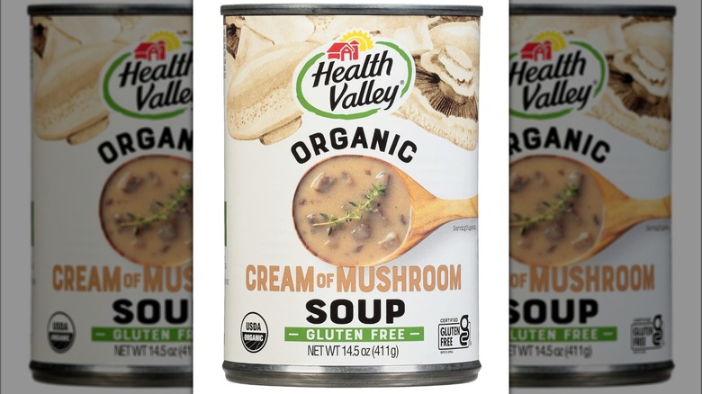 Health Valley organic cream of mushroom soup