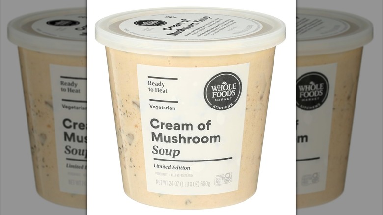 Whole Foods canned cream of mushroom soup