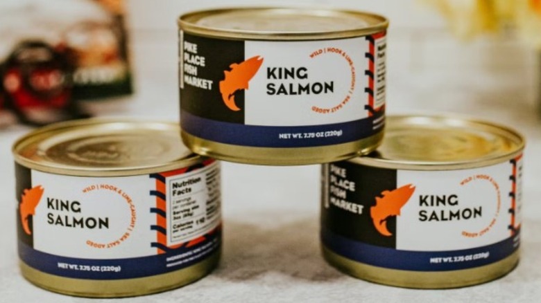 Pike Place Fish Market canned king salmon