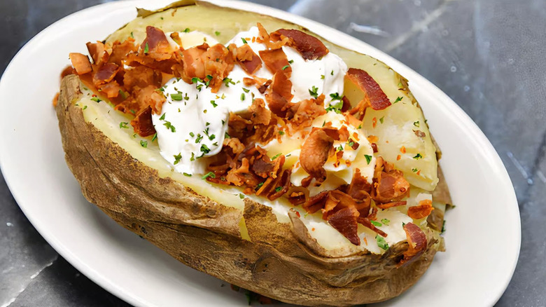 Del Frisco's Double Eagle Steakhouse Loaded Baked Potato