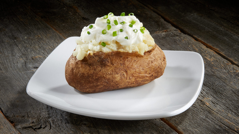 Sizzler baked potato