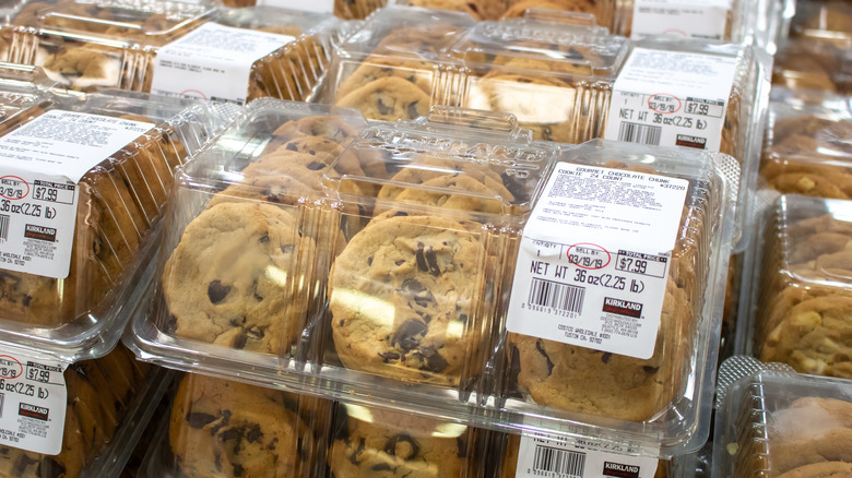 Package of chocolate chip cookies