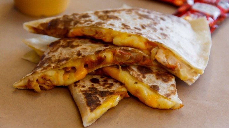 Taco Bell quesadilla