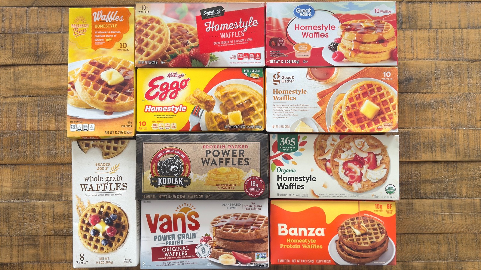 Frozen Waffle Brands, Ranked Worst To Best