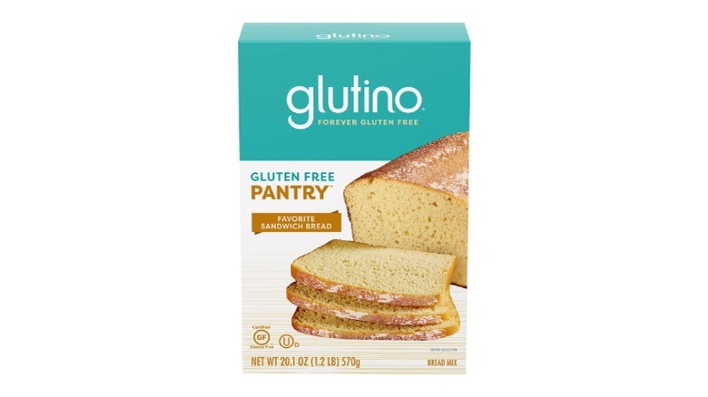 Box of Glutino bread mix