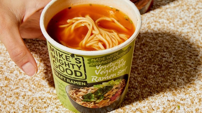 Mike's Mighty Good vegetable ramen