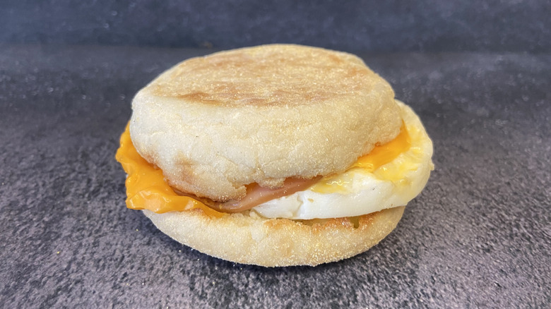 Egg McMuffin from McDonald's breakfast menu