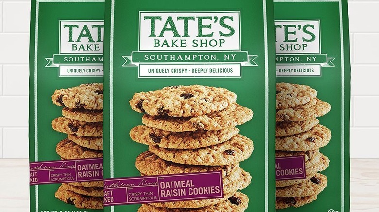 Tate's Bake Shop oatmeal raisin cookies