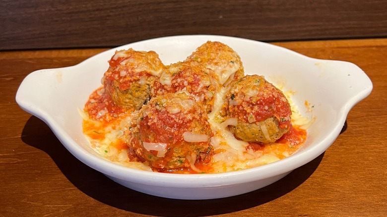 Meatballs parmigiana