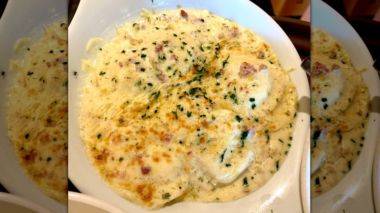 Olive Garden Ravioli Carbonara