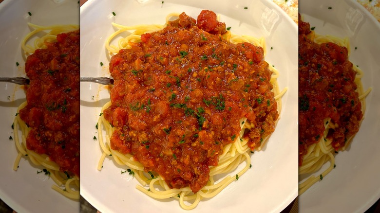 Olive Garden Spaghetti Meat Sauce