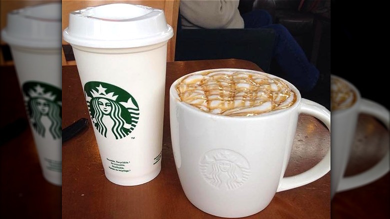 Starbucks drink Maple Macchiato