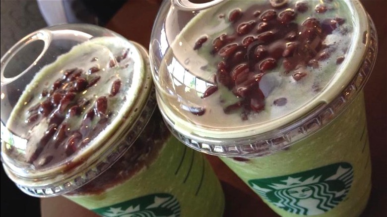 Red Bean Green Tea Frappuccino